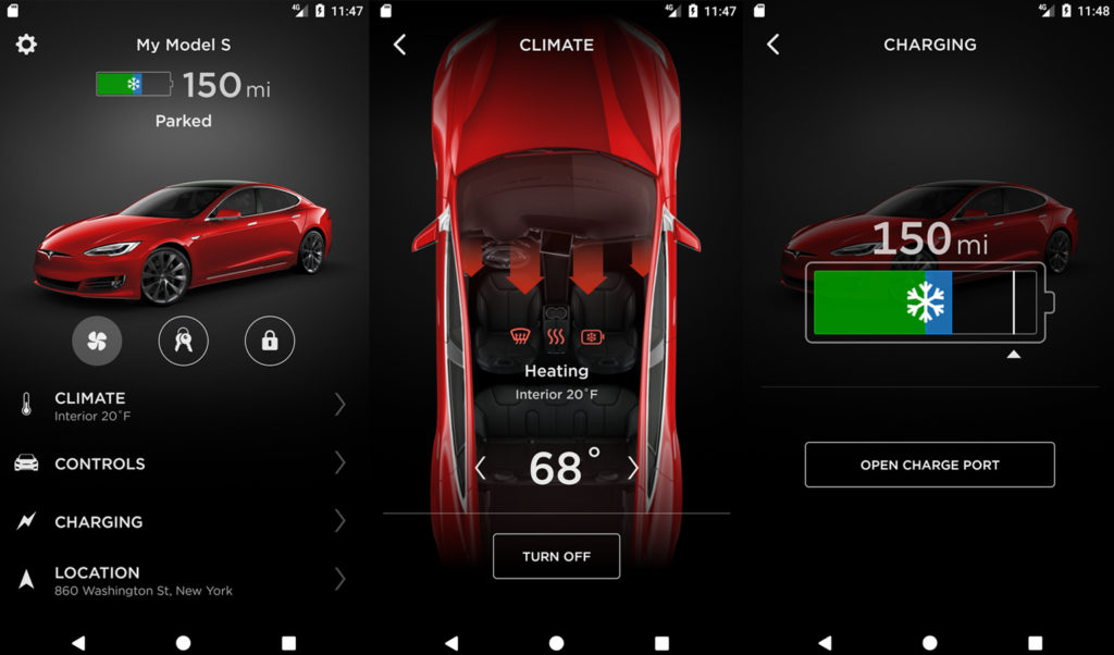 Tesla Mobile App