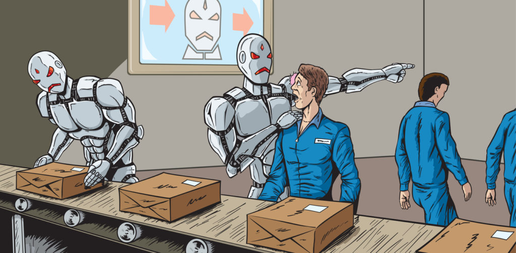 This isn't how robots steal your job