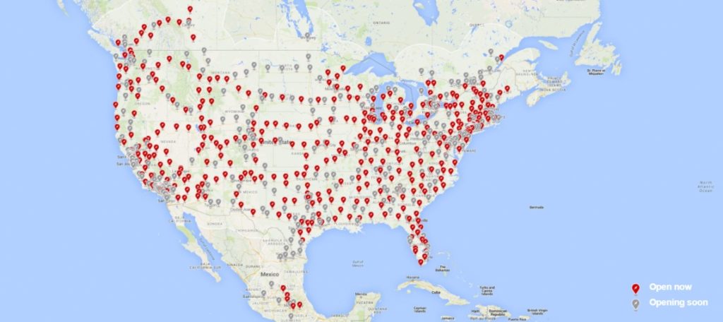 Supercharger Locations