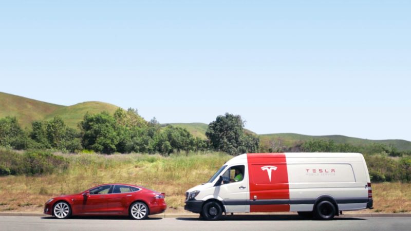 What Are Tesla Mobile Service Centers?