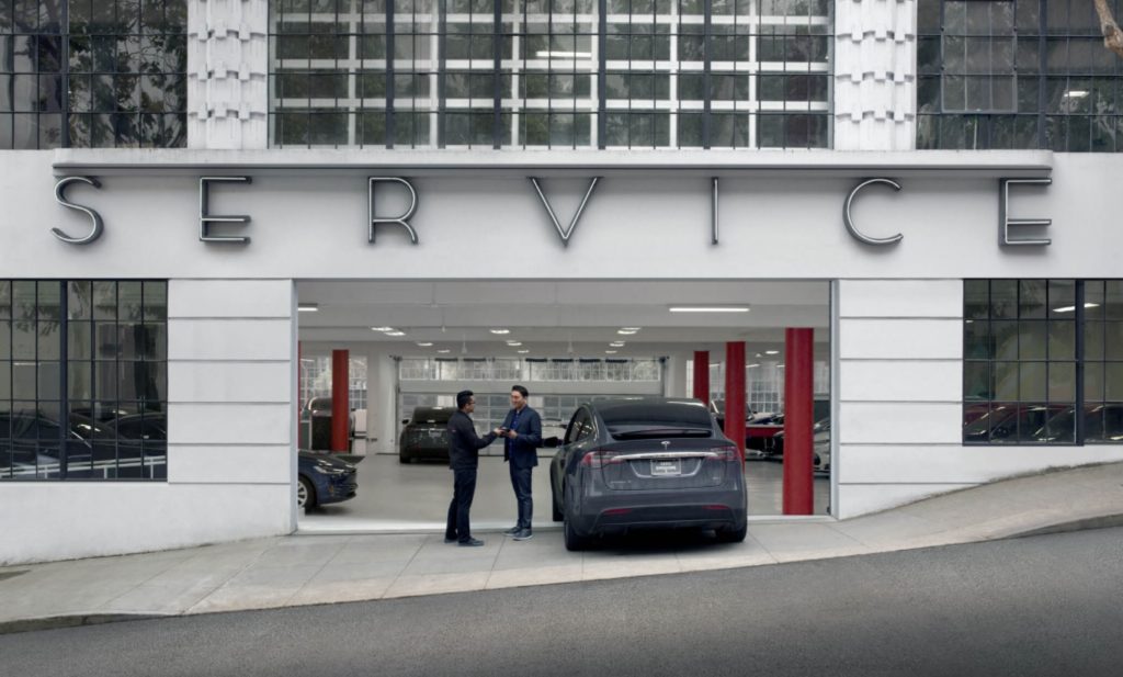 Tesla Mobile Service Centers