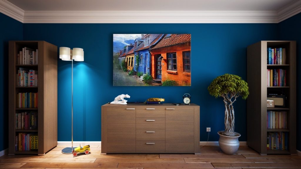 Why You Don't Want A Smart Home 1 Blue Walled Room