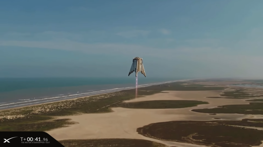 SpaceX's Starhopper Nails First Major Test 1 Starhopper In Flight