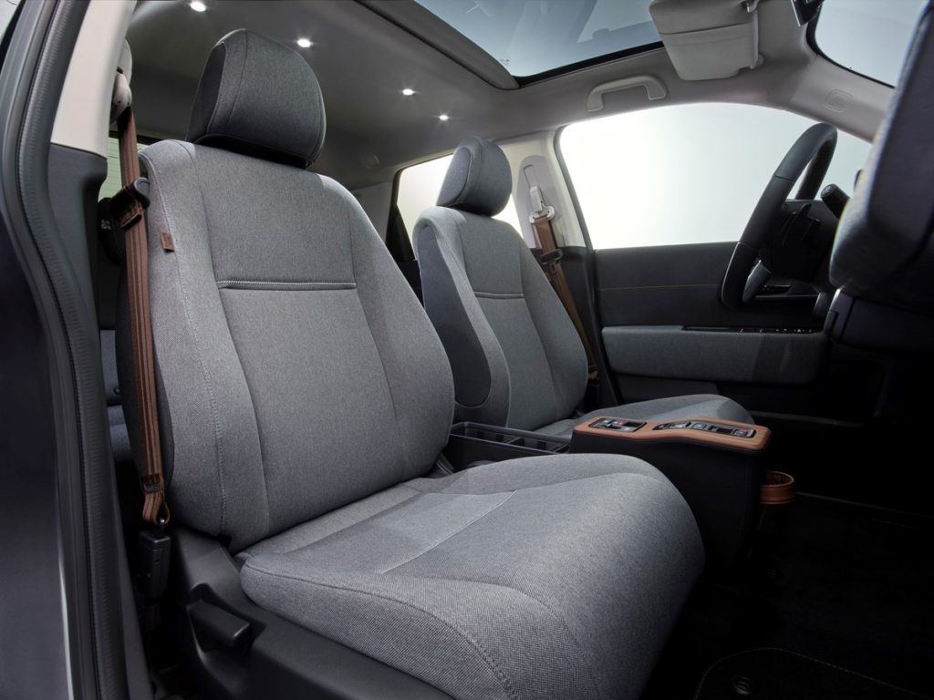 Honda e Interior Front Seats