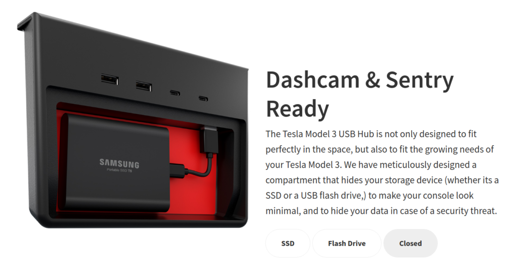The Ultimate Tesla USB Drive Solution 7 Jeda Hub
