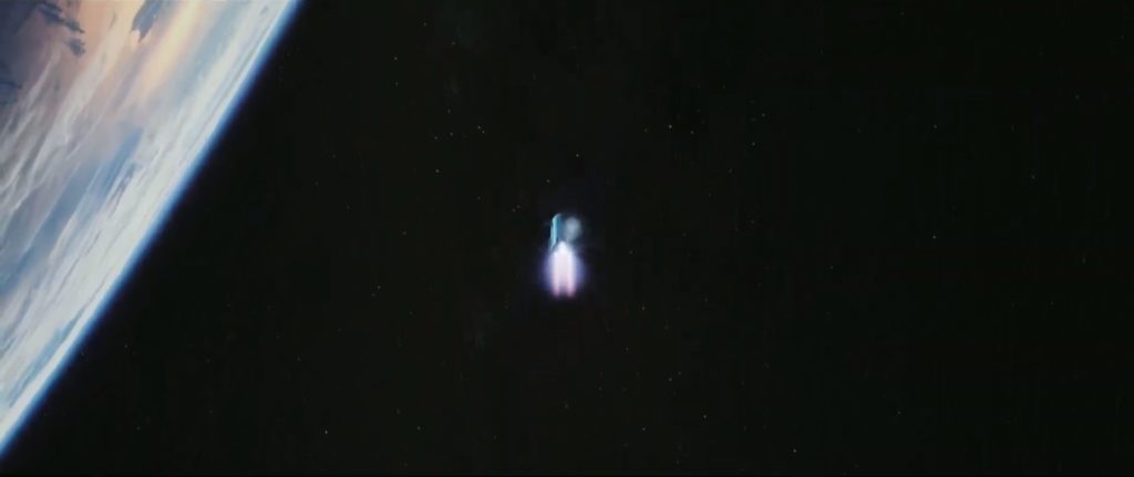 SpaceX Starship Mark 1 In Orbit
