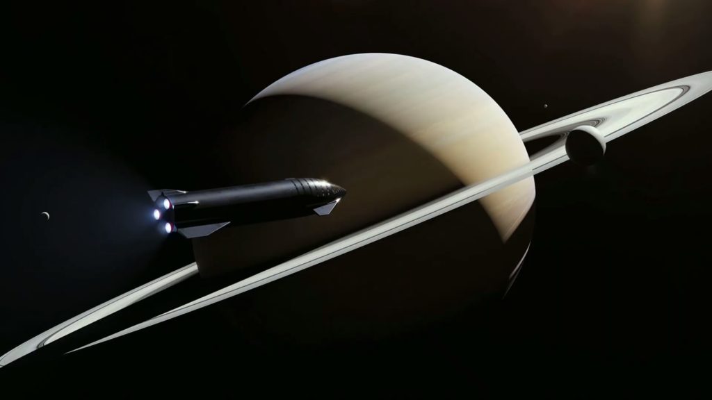 SpaceX Starship Saturn