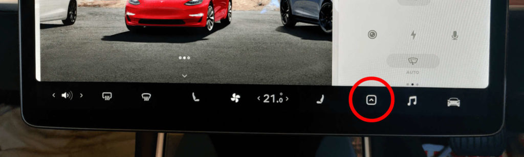 Tesla Model 3 Screen Controls V10