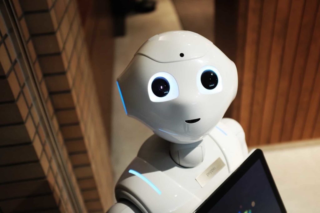 Only The Arrogant Underestimate AI 1 Robot Looking At You