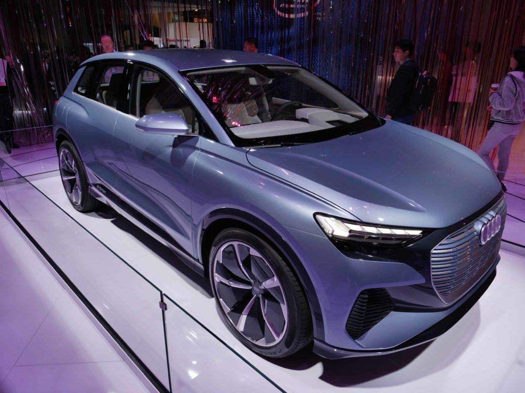 CES 2020 Audi Q4 e tron Concept