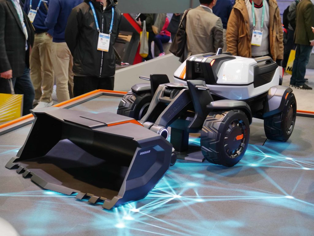 CES 2020: Totally Awesome Random Tech Finds! 7 CES 2020 Doosan Autonomous Excavator