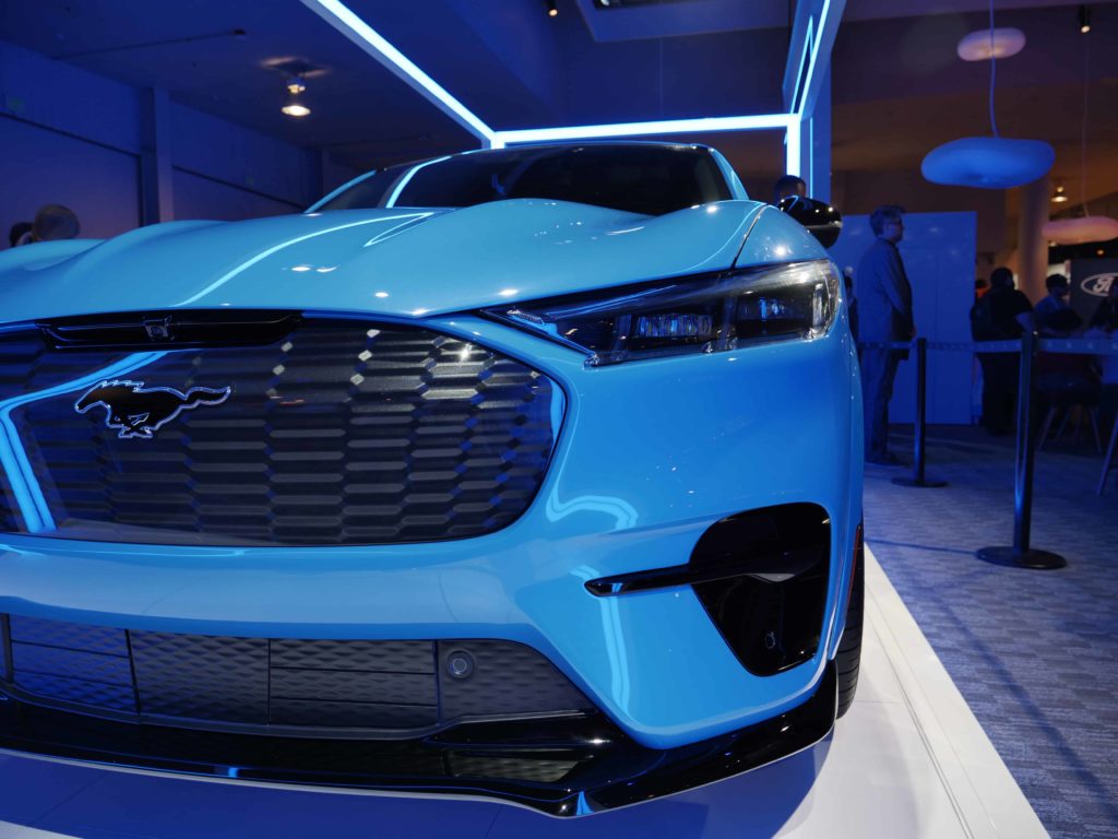 CES 2020: Cars, Self Driving And EV Tech 7 CES 2020 Ford Mustang Mach E Front