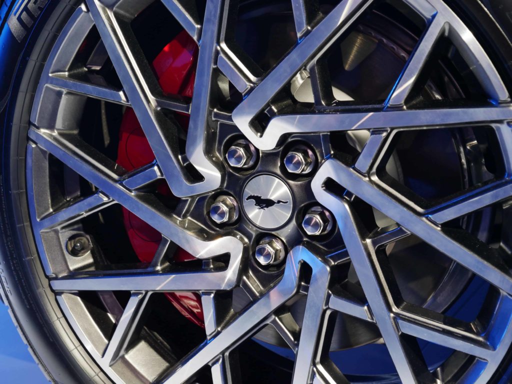 CES 2020 Ford Mustang Mach E Wheel
