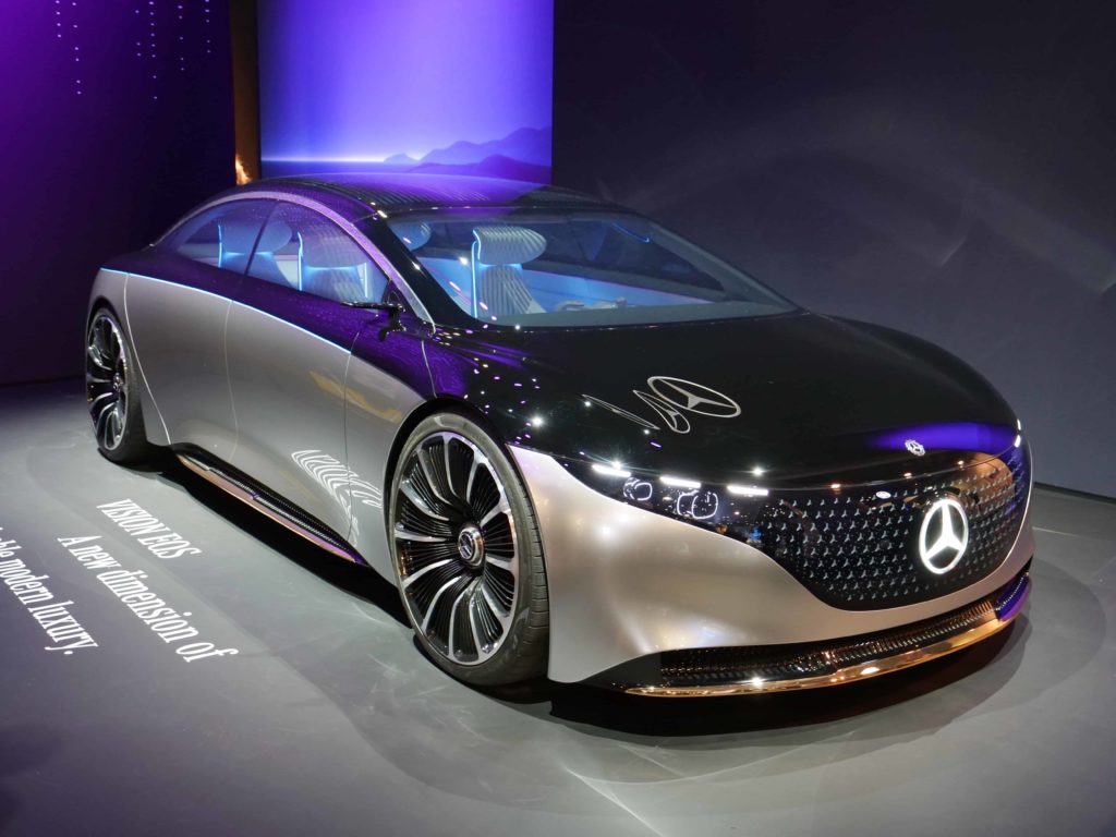 CES 2020 Mercedes Vision EOS