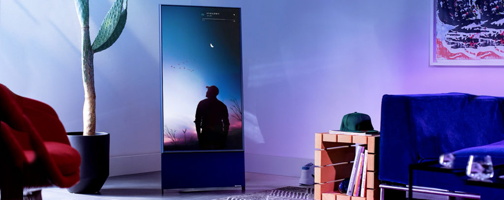 CES 2020 Samsung Sero TV