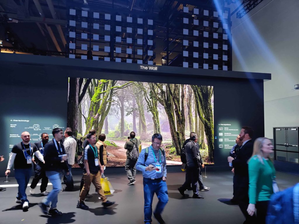 CES 2020 Samsung The Wall