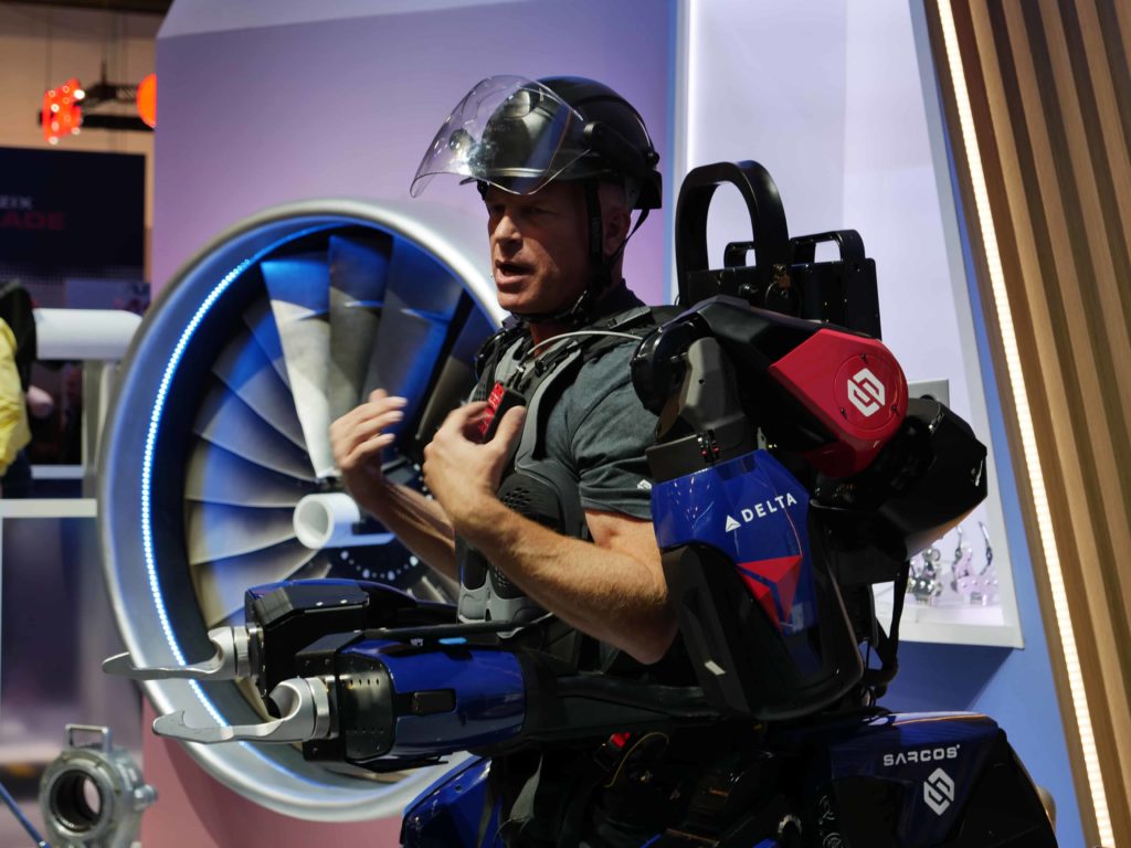 CES 2020: Totally Awesome Random Tech Finds! 13 CES 2020 Sarcos Guardian Exoskeleton