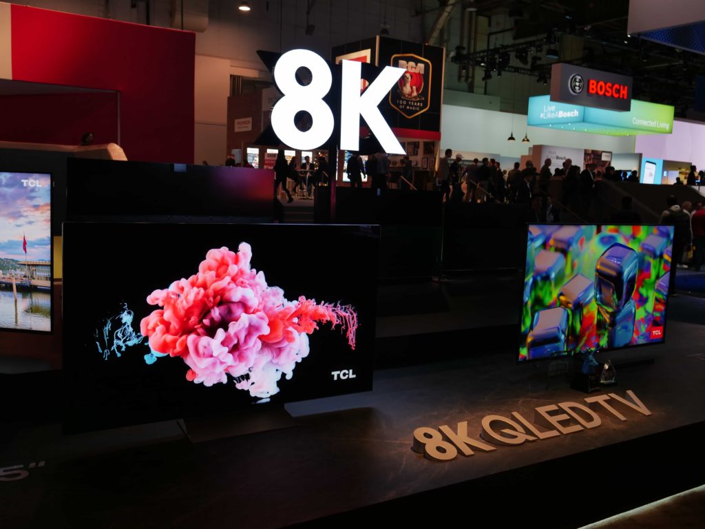 CES 2020 TCL 8K