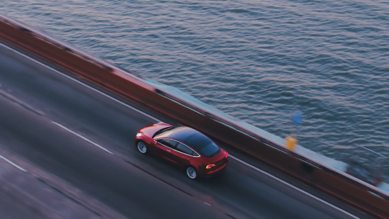 Model 3 Shows Off New Self Driving Technology